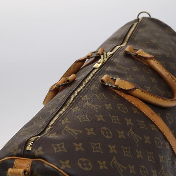 LOUIS VUITTON Monogram Keepall Bandouliere 60 Boston Bag M41412 LV Auth BA128 - Picture 6 of 16